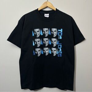 Vintage Y2K 2004 Tom Jones Tour Concert T-Shirt Adult Size Large (42-44) Black